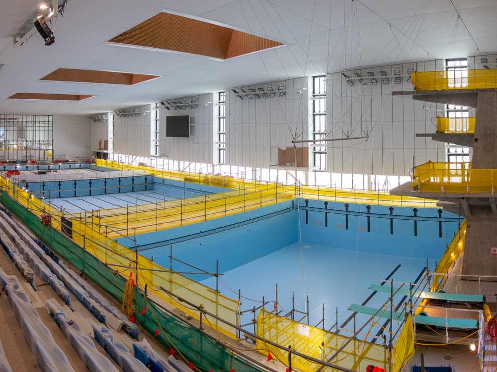 Dive Pool Installation Complete at Parakiore Recreation and Sport Centre